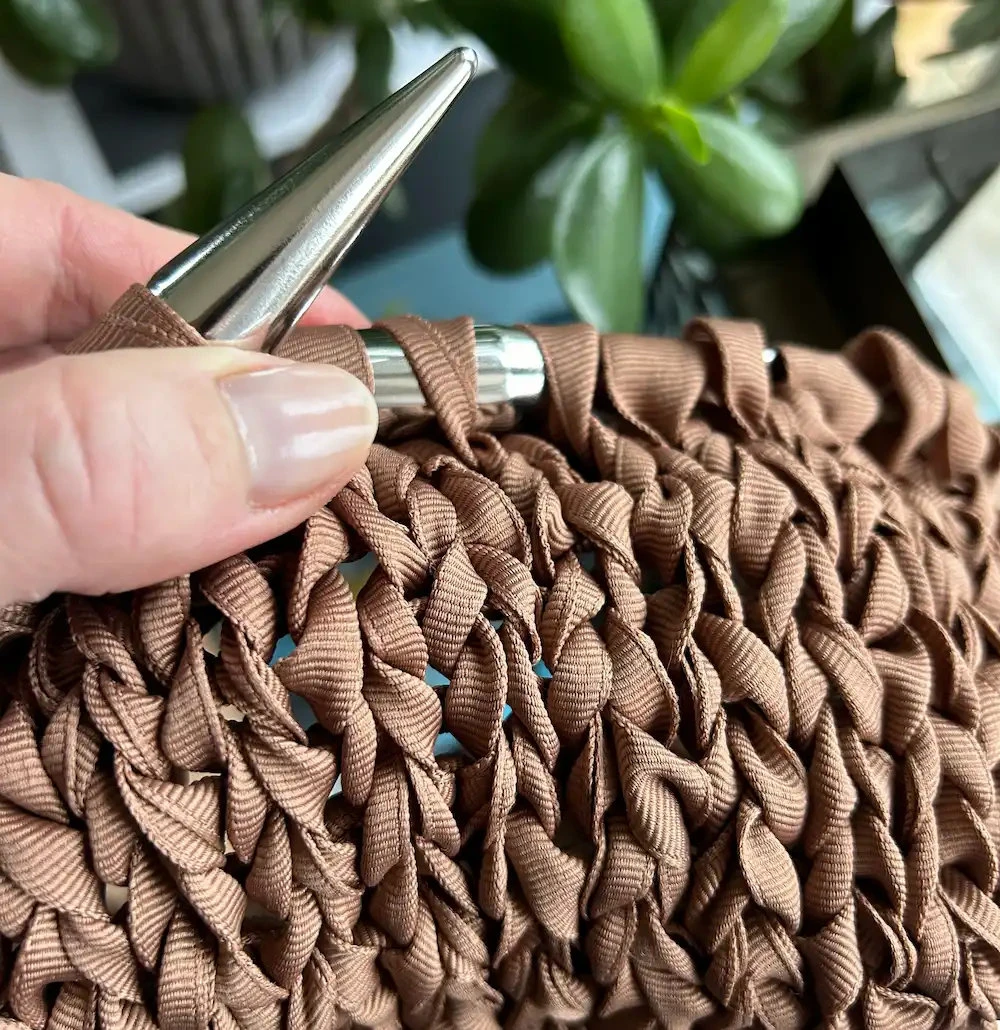 Strikkekit designertaske DIY niveau begynder