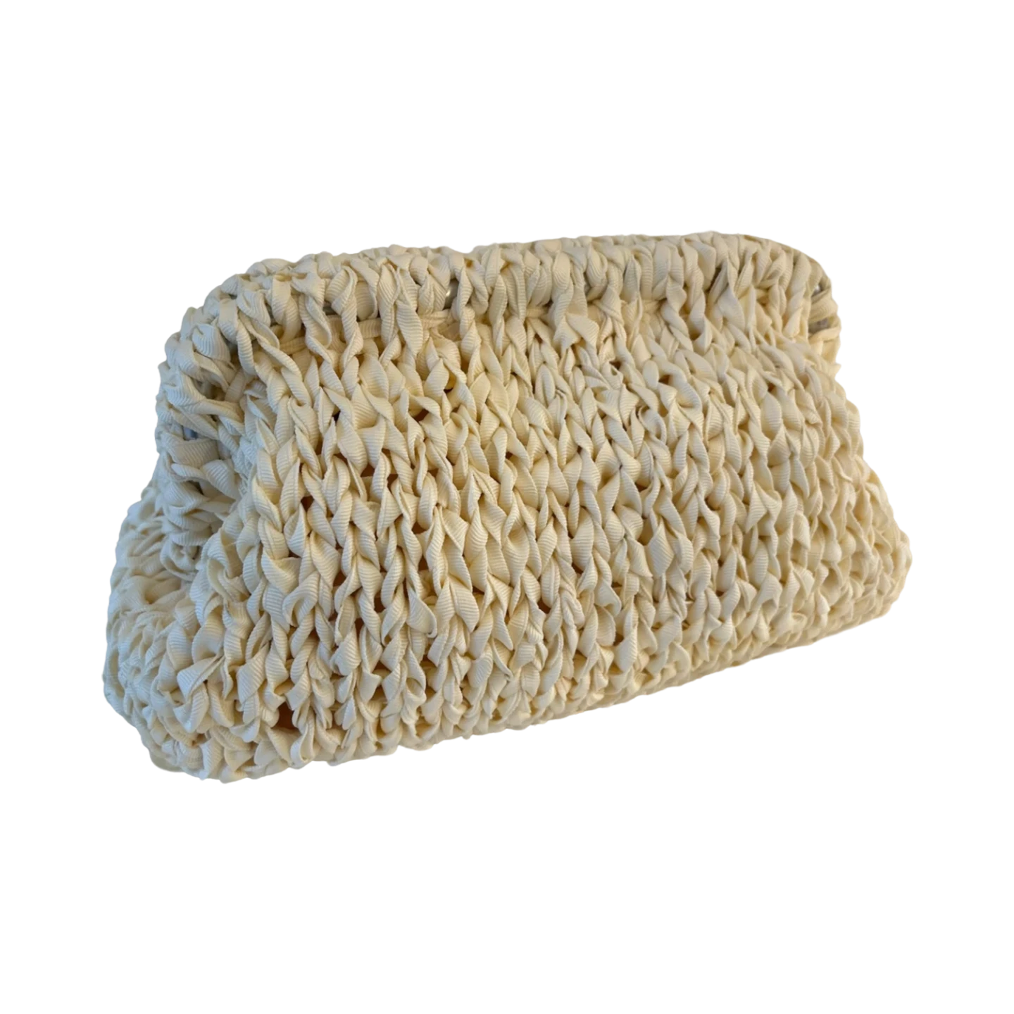 Strikkekit taske antique white niveau begynder