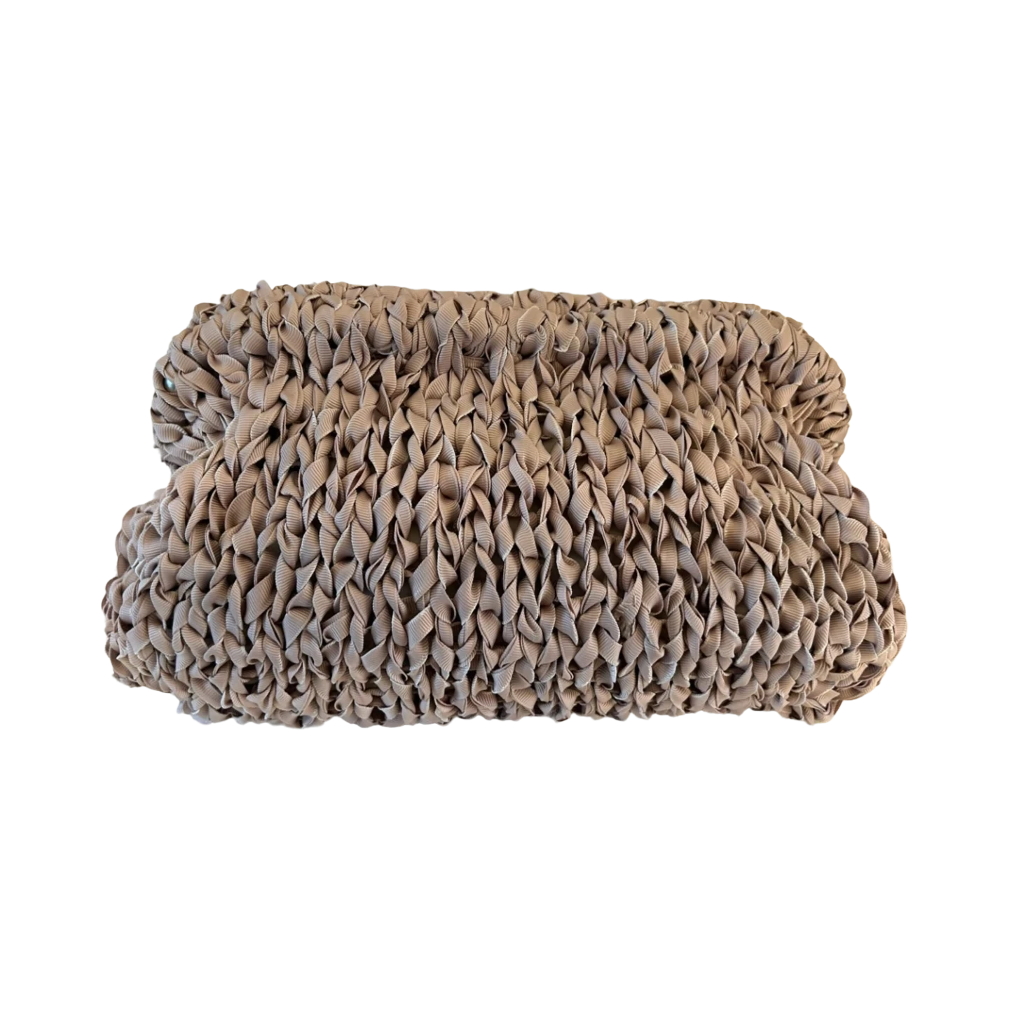 Strikkekit taske rose beige niveau begynder